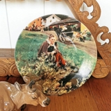 Platte nr 4 i serien "Anders Zorn - Folkelivsskildreren", Mora Marknad