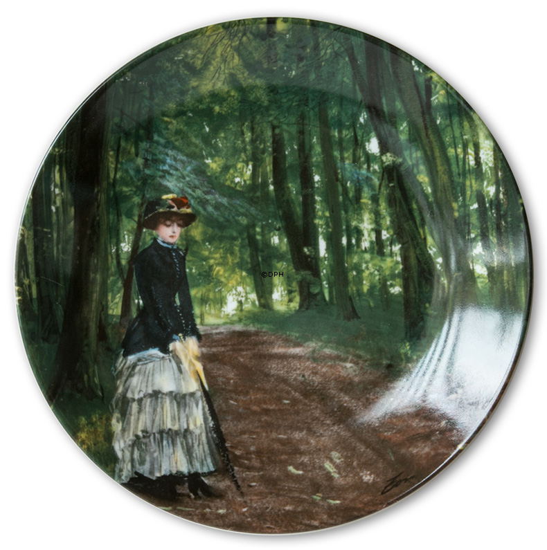 Platte nr 3 i serien Mesterlige Akvareller