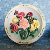 Plate no 3 in the series Lena Liu's Beautiful Gardens, Rose