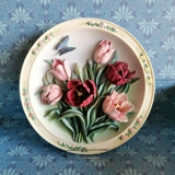 Plate no 5 in the series Lena Liu's Beautiful Gardens, Tulip