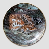 W S George, Plate, "Endangered Species"