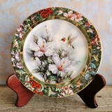 W S George, Plate no 1 in the series, "Hummingbird Treasury" by Lena Liu