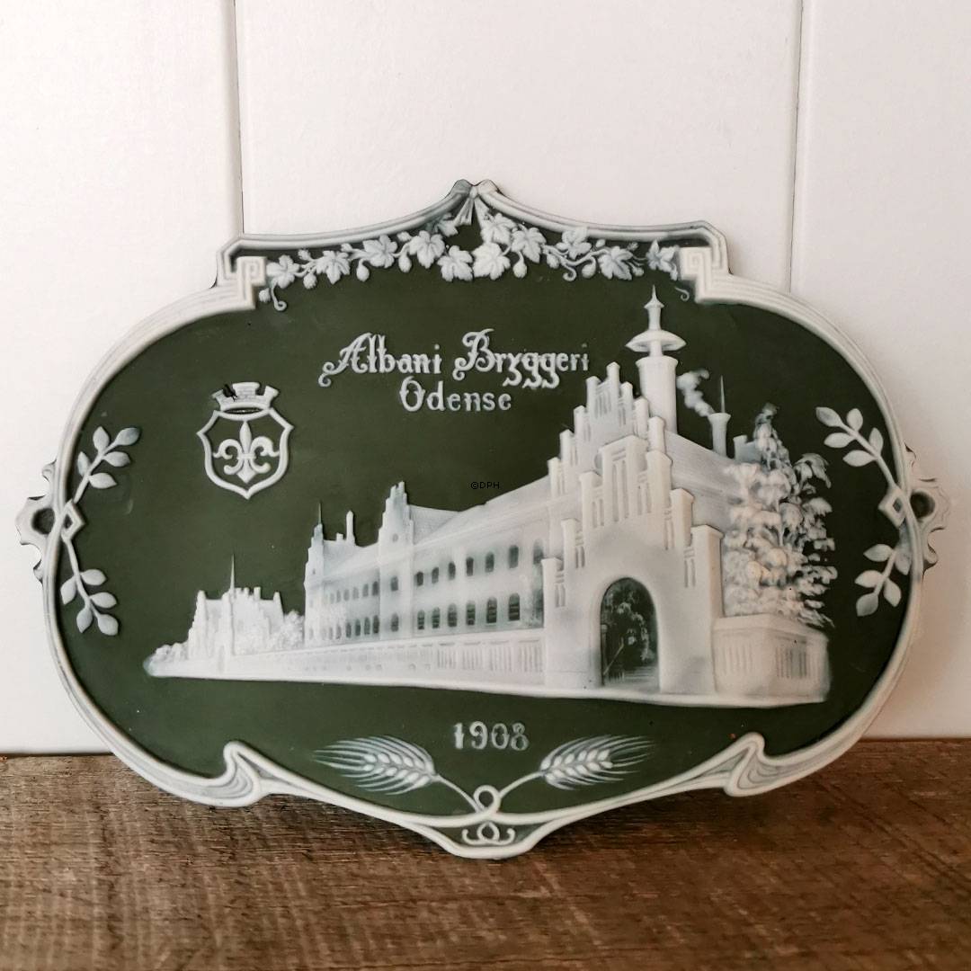 1908 Wedgwood, Bryggeriplatte, Albani