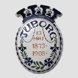 1908 Aluminia, Bryggeriplatte, Tuborg