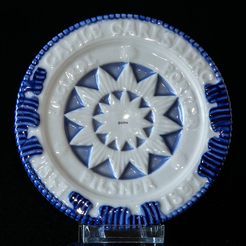 1847 - 1897 Bryggeriplatte - Bordskåner / Møntbakke, Gamle Carlsberg