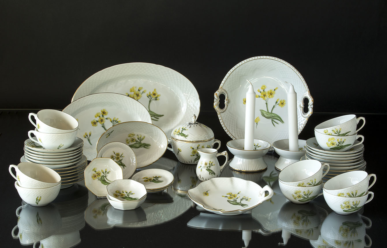 Bing & Grøndahl Gul Primula testel