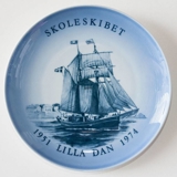 Skibsplatte, Skoleskibet Lilla Dan 1974, Bing & Grøndahl