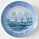 Ship plate, The Trainingship Viking 1975, Bing & Grondahl