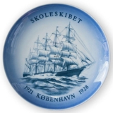 Ship plate, The Trainingship Copenhagen 1976, Bing & Grondahl