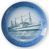 Ship plate Jutlandia 1998, Bing & Grondahl