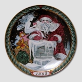 1992 Weihnachtsmann Teller, Bing & Gröndahl
