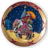 1996 Santa Claus plate, Bing & Grondahl