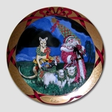 1998 Santa Claus plate, Bing & Grondahl