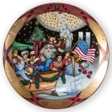 2000 Santa Claus plate, Bing & Grondahl