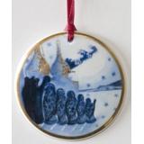 1997 Bing & Gröndahl Weihnachtsmann rund um die Welt Ornament