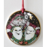 1998 Bing & Grondahl Santa Claus around the world ornament