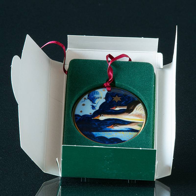 1999 Bing & Grøndahl Santa Claus på rejse ornament