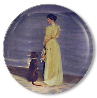 P.S. Krøyer platte Sommeraften ved Skagen, Bing & Grøndahl