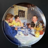 P.S, Kroyer plate At Lunch, Bing & Grondahl