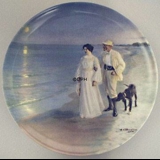 P.S. Kroyer plate The Artist and his Wife, Bing & Grondahl