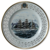 Gorch Fock - A German Training Ship. Windjammer plate number 4, Bing & Grondahl