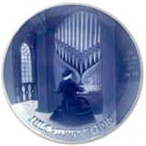 The Old
 Organist 1910, Bing & Grondahl Christmas plate