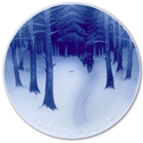 Bringing 
home the Christmas Tree 1913, Bing & Grondahl Christmas plate