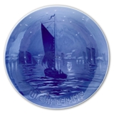 Fiskerbåden
vender Hjem 1918, Bing & Grøndahl Juleplatte