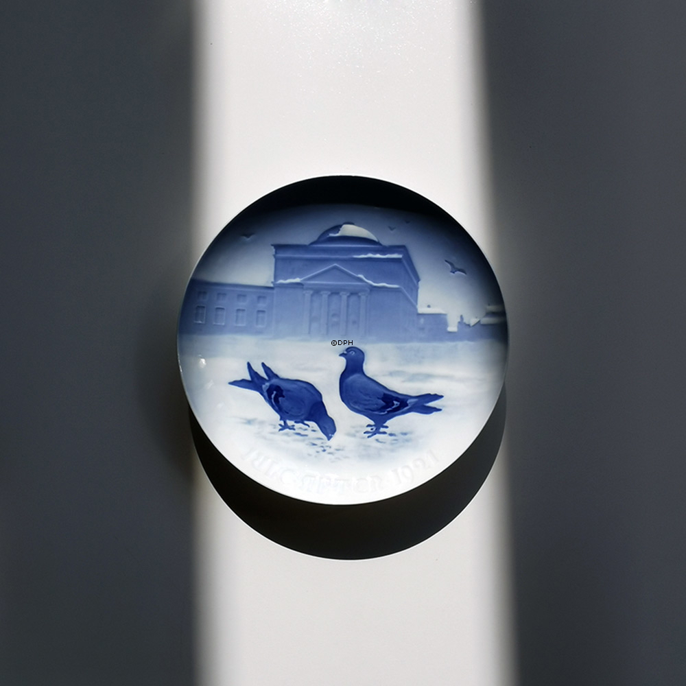 Duer på Slotspladsen 1921, Bing & Grøndahl Juleplatte