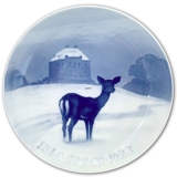 The Royal Hunting Castle 1923, Bing & Grondahl Christmas plate