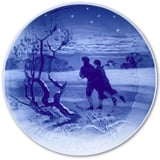 Skating Couple 1927, Bing & Grondahl Christmas plate