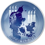 Lighting the Candles 
1938, Bing & Grondahl Christmas plate