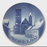 The Ribe 
Cathedral 1943, Bing & Grondahl Christmas plate