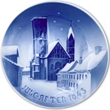 The Ribe 
Cathedral 1943, Bing & Grondahl Christmas plate