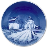 Osterlars Church 1960, Bing & Grondahl Christmas plate