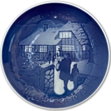 Visiting the Countryside 1973, Bing & Grondahl Christmas plate