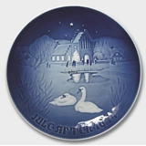 Village Christmas 1974, Bing & Grondahl Christmas plate