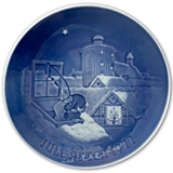 Copenhagen Christmas 1977, Bing & Grondahl Christmas plate