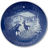 Christmas in the Forest 1980, Bing & Grondahl Christmas plate