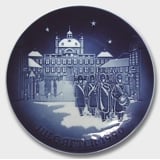 Guards at Fredensborg Palace 1990, Bing & Grondahl Christmas plate