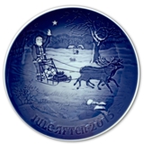 Santa's presents 2015, Bing & Grondahl Christmas plate