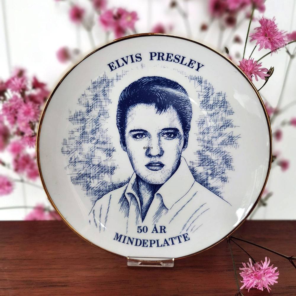 Elvis jubilæumsplatte, Corell Porcelæn Denmark