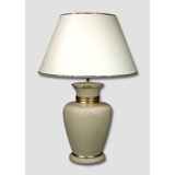 Alsace, Table lamp, crackled off-white