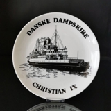Christian IX, Danske Dampskibe platte nr. 6