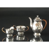 Silverco Coffee pot, creamer and sugar bowl