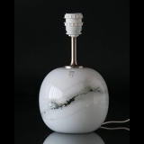 Holmegaard Sakura lampe, grå, rund, lille (uden skærm) - Udgået af produktion