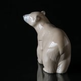 Lladro stående isbjørn 10 cm