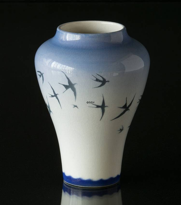 Aluminia Fajance vase Irma