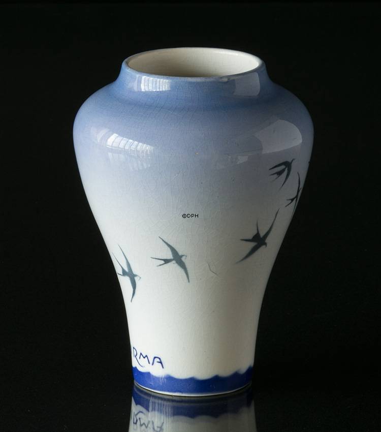 Aluminia Fajance vase Irma