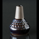 Blue Soholm vase no. 3323, 13,5cm